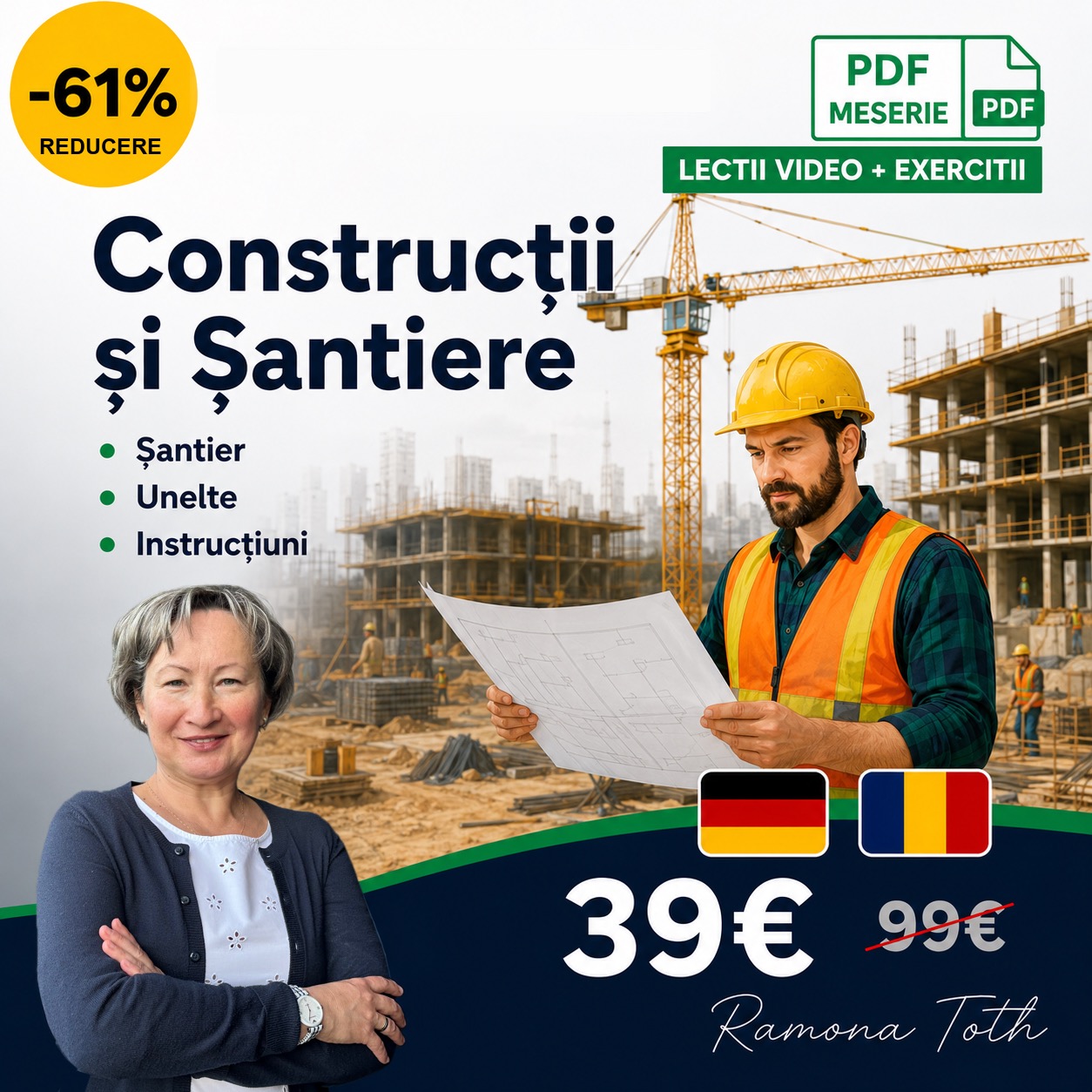 Curs Germană — Construcții și Șantiere