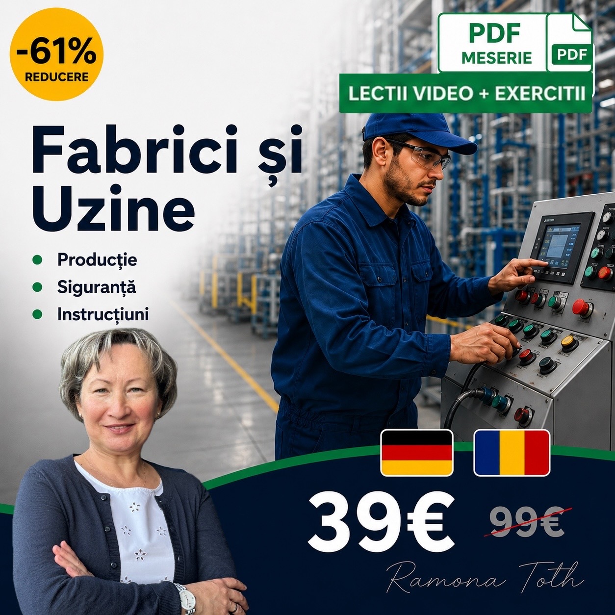 Curs Germană — Fabrici și Uzine